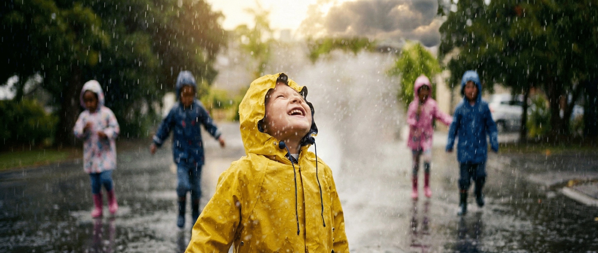 Rain shifts demand patterns